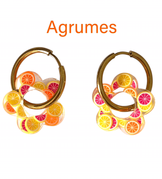 Les fleurs en résine fruitées 