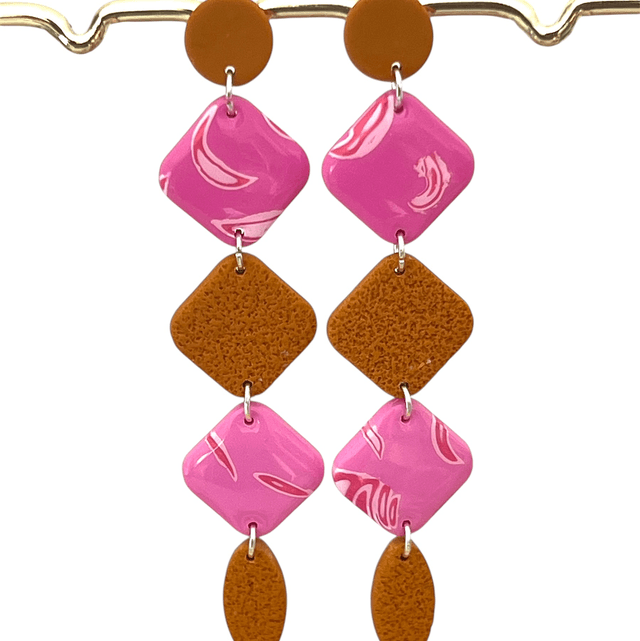 Boucles d’oreilles Papaye Pop