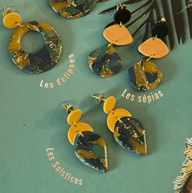  Boucles d’oreilles Éclipse 