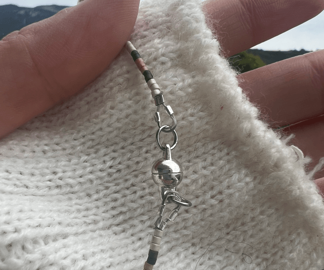 Ras de cou en perles Japonaises Miyuki 