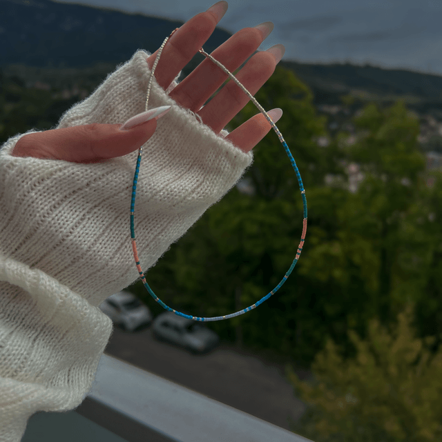 Ras de cou en perles Japonaises Miyuki
