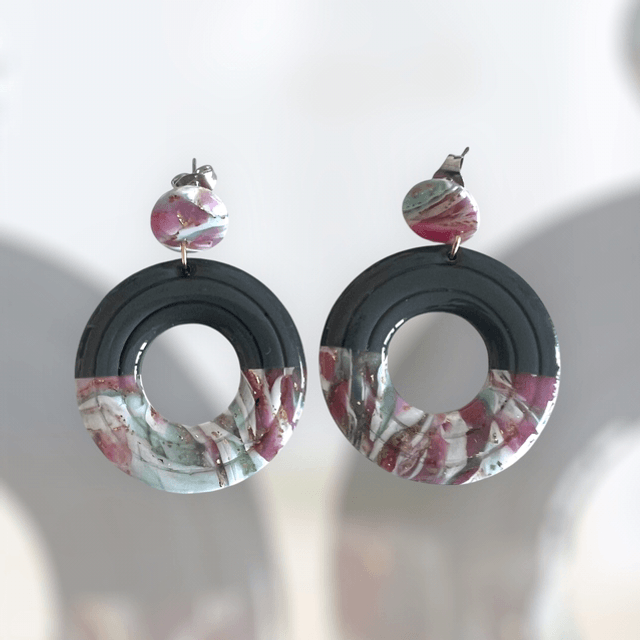 Boucle d’oreille Rosa