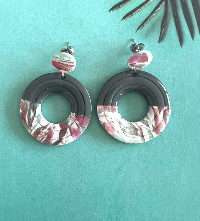 Boucle d’oreille Rosa
